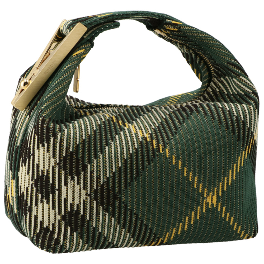 BURBERRY Hobo Bag Mini Peg Burberry Check Duffle Bag Handbag